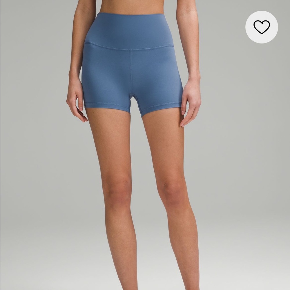 Lululemon - Align High-Rise Short - 4” - size 4 - Oasis Blue
